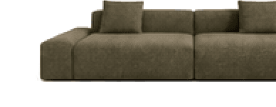 Double Lounge product render; the available render shows Soft Weave — Moss.